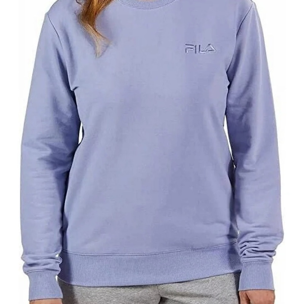 FILA Female Purple Jogger Pants and Sweatshirt